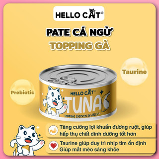 Pate Hello Cat cho mèo 160G