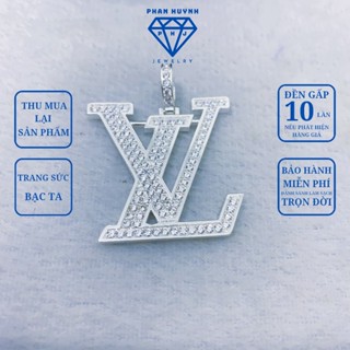 Mặt dây chuyền LV, NY, mặt tiền đôla bạc 925 cao cấp trang sức PHJ