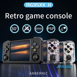 Máy Chơi Game RG35xx H Có Rung Màn 3.5 inch IPS Hỗ Trợ 30+ Dòng Game Tích hợp 5000+ Games PSP/PS1/N64/Arcade...