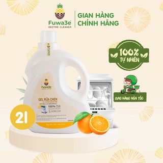 Nước rửa chén bát cho máy Fuwa3e chuyên dùng cho máy rửa bát dạng gel 2L