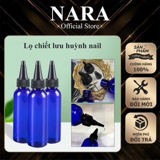 Lọ chiết lưu huỳnh- lọ nhựa pet nắp nhọn đựng lưu huỳnh, mỹ phẩm, chiết mực, dung dịch hoá chất