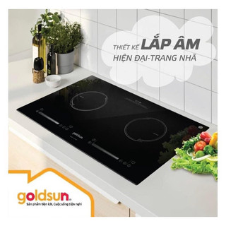 Bếp đôi điện từ Goldsun GDI7410