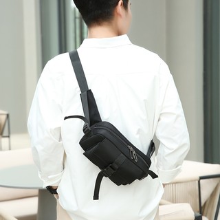TÚI ĐEO CHÉO, ĐEO HÔNG  ĐA NĂNG CỠ LỚN,ĐEO VAI UNISEX NAM NỮ CHẤT LIỆU OXFROD CHỐNG NƯỚC 2 MÀU ĐEN & XANH NAVY TC007