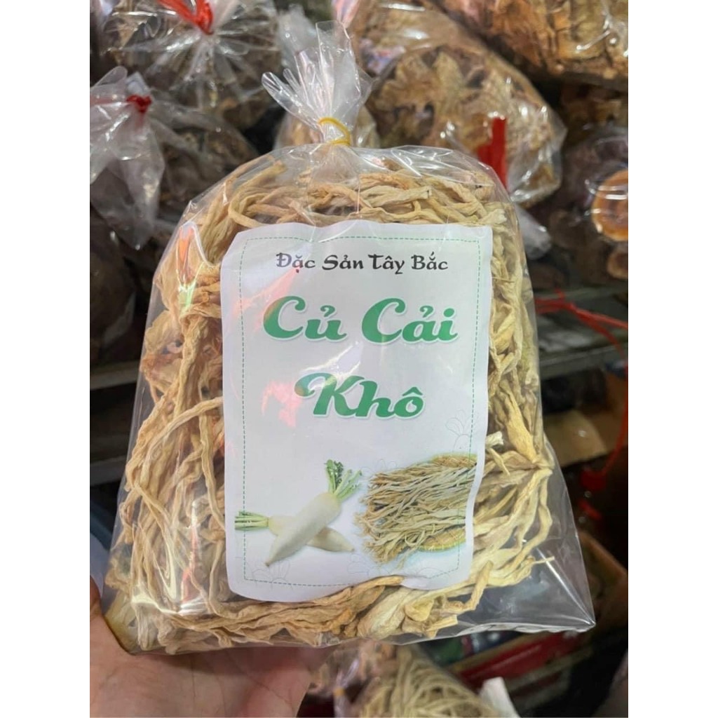 500G CỦ CẢI KHÔ SỢI VIP