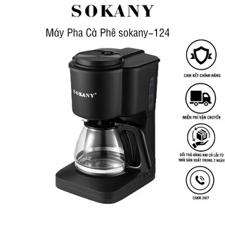 Máy pha cà phê tiện lợi sokany 124 - máy pha cà phê gia dụng, máy pha cà phê văn phòng