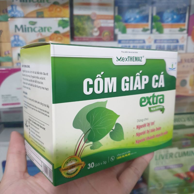 Cốm Giấp Cá Extra (30 Gói) Thương hiệu: Tâm dược
