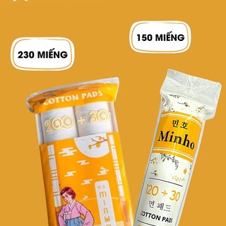 Combo 3 minho 230 mieng Gói Bông tẩy trang MinHo