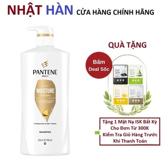Dầu Gội Dưỡng Ẩm Tóc Mềm Mượt Pantene Pro-V Daily Moisture Renewal Shampoo Shampooing 700ml