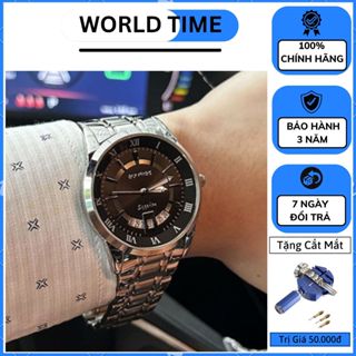 Đồng Hồ Nam Sunrise DM771SWA - Chính Hãng - Full Box - Kính Sapphire Chống Xước , Chống Nước , Bảo Hành 3 Năm