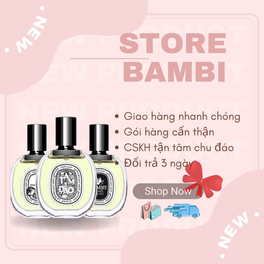 Nước hoa nam Diptyque 5ml/10ml