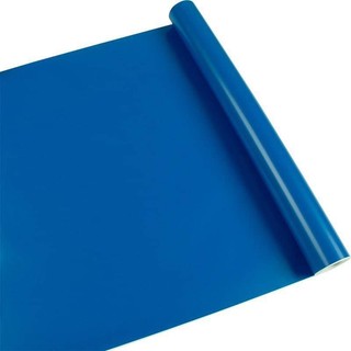 10m Giấy dán tường một màu  - 10m decal dán tường màu xanh dương trơn có keo sẵn thời thượng