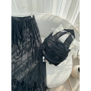 MAXI ĐEN BÈO XẺ TÀ 🤍🖤