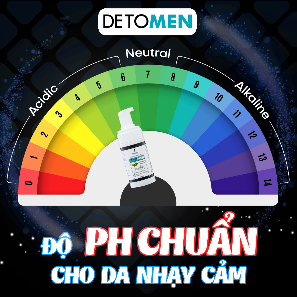 [Che tên] Bọt Vệ Sinh Nam Detomen giúp ngăn Nấm Ngứa, Làm Sạch, Khử Mùi, Bảo Vệ 100ml