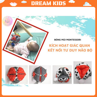 Bóng múi Montessori kích thích thị giác, phát triển đa giác quan, luyện vận động cho bé