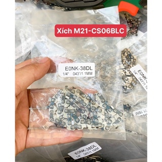 Xích lẻ của máy cưa xích M21-CS06BLC và M21-CS08BL Chính Hãng DEKTON