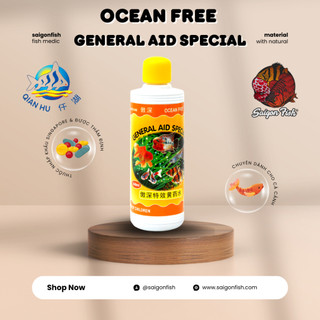 GENERAL AID SPECIAL | OCEAN FREE YELLOW | 240ML | CHUYÊN PHÒNG CÁC BỆNH ĐAU TẠI CHỖ, THỐI VẨY, RÁCH VÂY