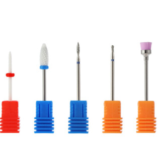 Đầu mài sứ và đầu mài thép vonfram - phụ kiện cho máy mài móng tay