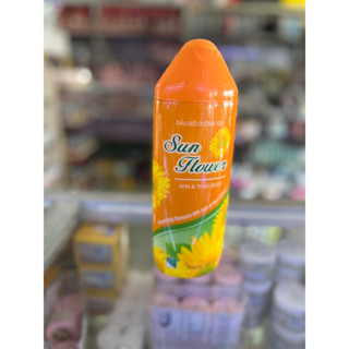 Dầu gội Sun Flower - dầu gội hoa hướng dương - dầu gội giá rẻ - dùng xả tóc - shop hà 2
