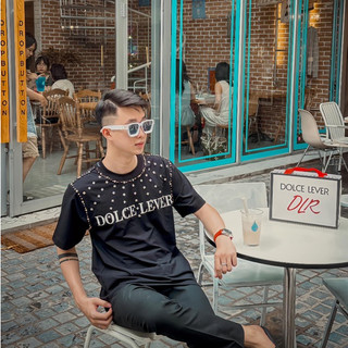 Áo Phông Dolce Level Siêu Chất Phần Cổ Được Đính Đá Thời Trang Hot Năm 2024
