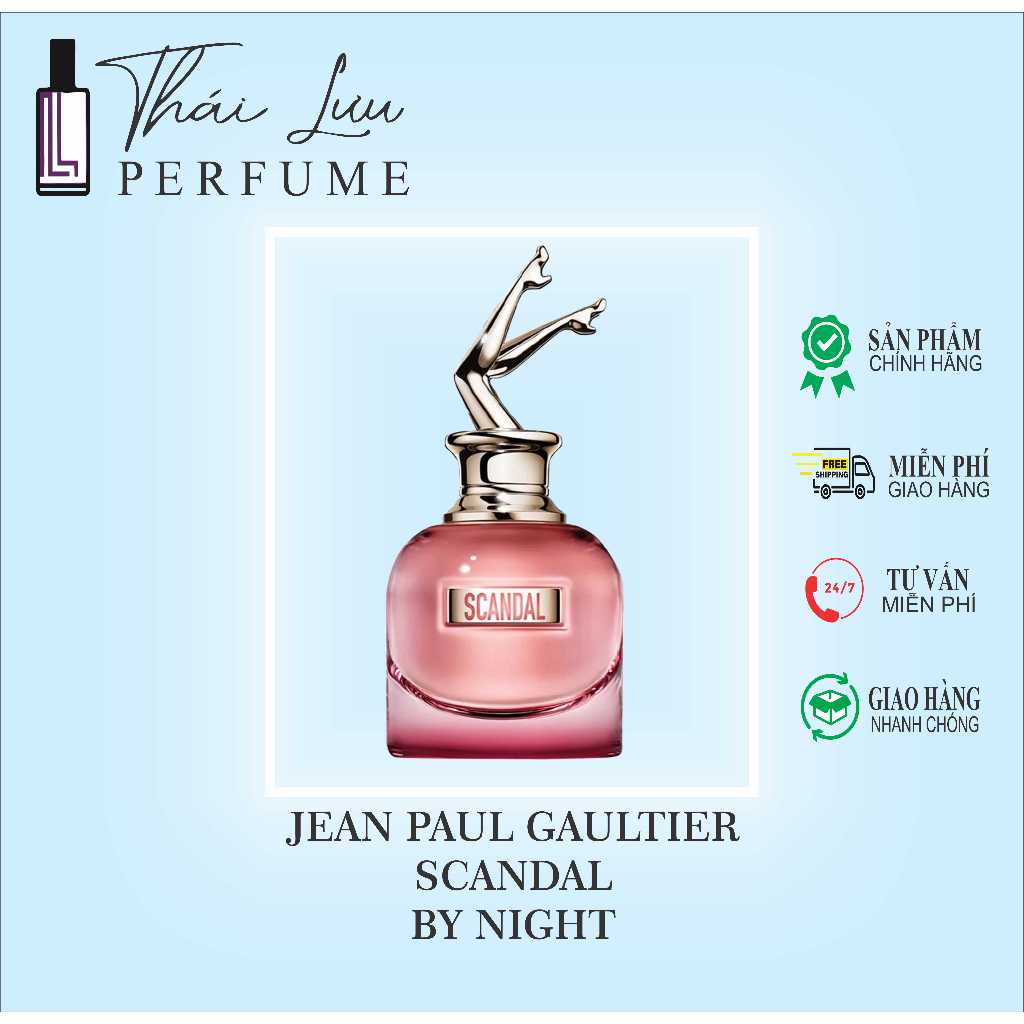 Nước hoa Scandal By Night Intense Edp mẫu thử 10ml