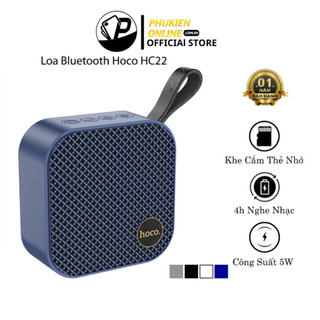 Loa bluetooth Hoco HC22, loa mini để bàn hỗ trợ khe cắm thẻ nhớ, usb, âm thanh vòm 3D. .
