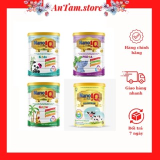 Sữa Nano iq Kids, Nano iq Pedia, Nano iq Grow, Nano iq Colostrum lon 900g