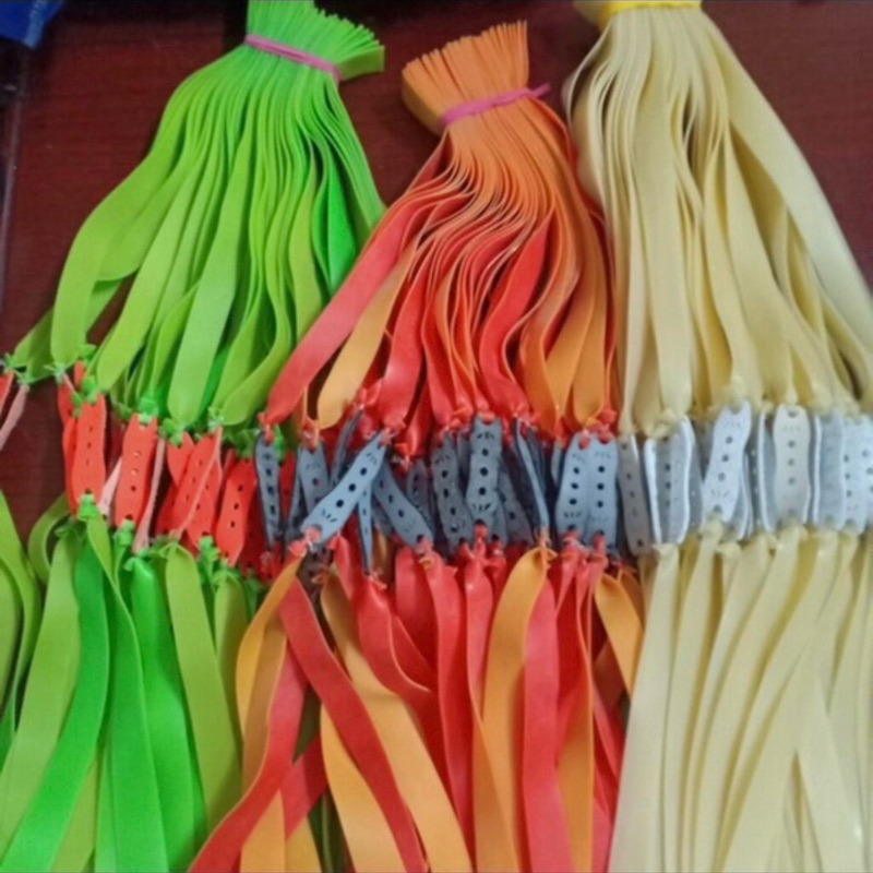 dây latex 1.2mm 3 màu dài 25cm