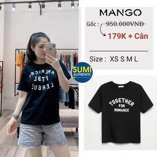 Áo thun nữ Mango Auth vợt sale