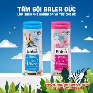 Sữa tắm dầu gội trẻ em Balea Đức 2in1, 300ml, chăm sóc da đặc biệt dịu nhẹ cho bé