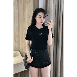 Áo thun trơn chữ đá chất đẹp