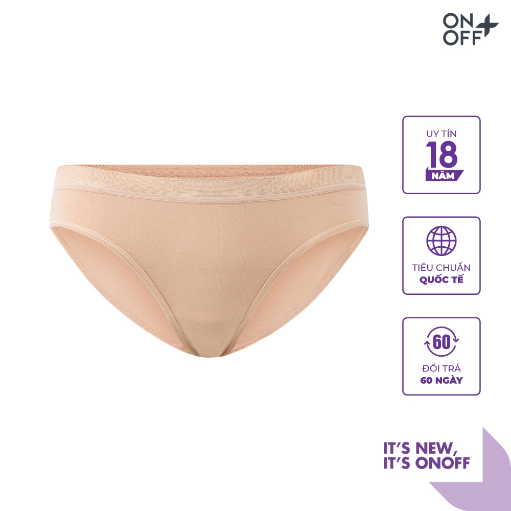 Quần lót nữ ONOFF cotton USA êm thoáng, mát mịn - 16UQ23A015