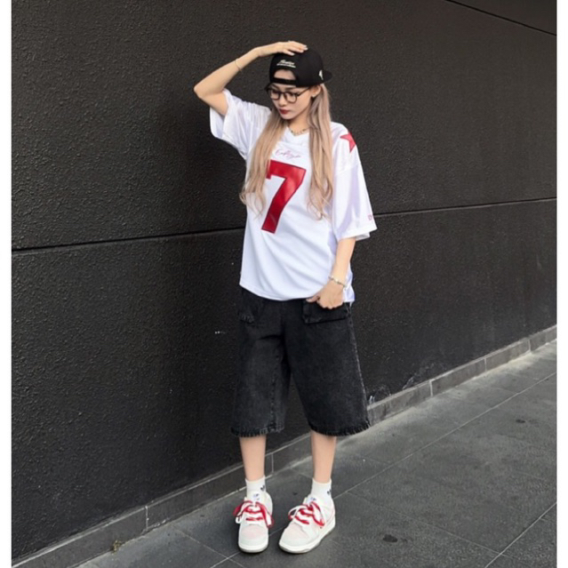 Áo Calem club số 7 thun thể thao EMBROIDER SEVEN Jersey unisex In cao cấp