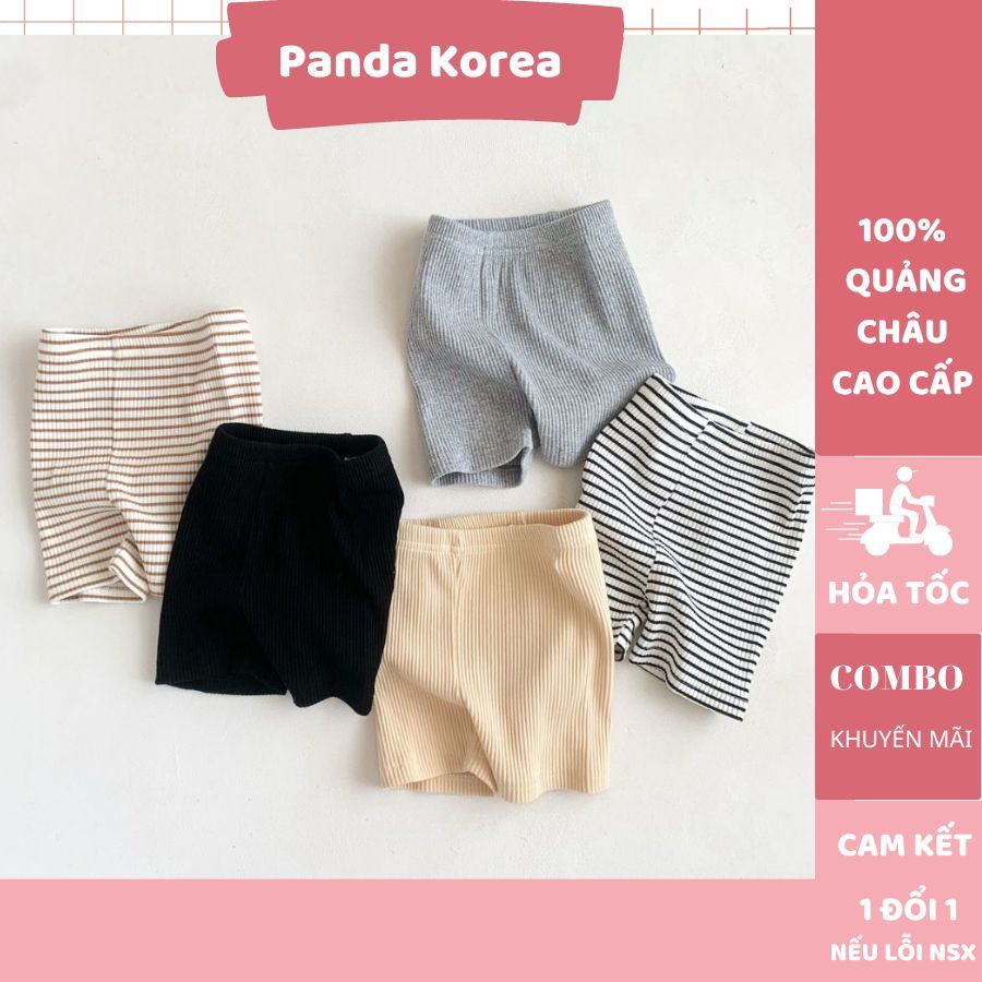 Quần leging đùi cho bé trai bé gái co giãn thoải mái Panda Korea
