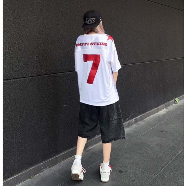 Áo Calem club số 7 thun thể thao EMBROIDER SEVEN Jersey unisex In cao cấp