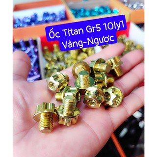 Ốc Chân Gương Titan Gr5 Thuận Nghịch 10li - Giá Bán 1 con (KIỂU SALAYA)