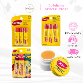 Son Dưỡng Carmex Daily Care Moisturizing Lip Balms SPF15 siêu cấp ẩm làm mềm môi 10g Duduhouse