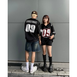 Áo Phông Cổ V Số 09 GONZSTUDIO Form Rộng OverSize