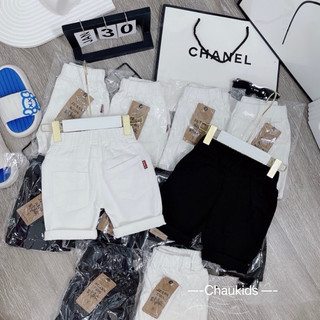 Quần đùi rách kaki cực chất cho bé