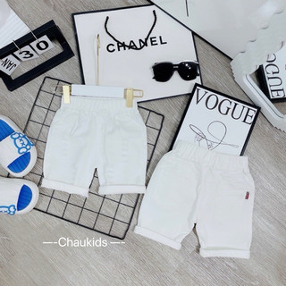Quần đùi rách kaki cực chất cho bé