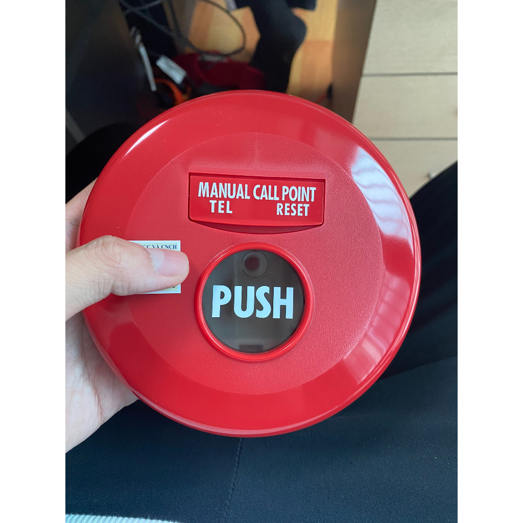 [PCCC] Nút ấn khẩn / Nút ấn báo cháy Horing Model: AH-9717
