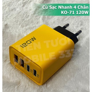 Củ sạc tốc độ cao 120w 4 cổng ko71