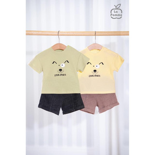 La pomme ss2024 bộ cộc tay la pomme tươi sáng