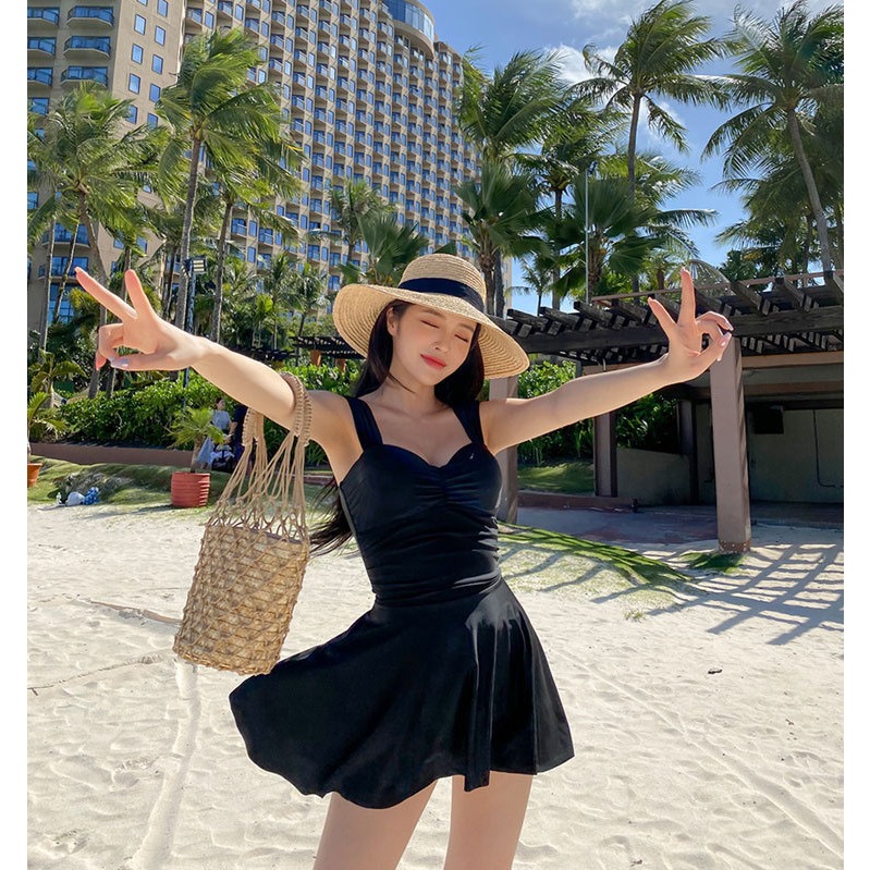 (THUN LẠNH) Đồ Bơi Nữ Bikini Áo Tắm 1 Mảnh Kín Đáo Liền Thân Dạng Váy Có Big Size Cho Người Béo Mập | BigBuy360 - bigbuy360.vn