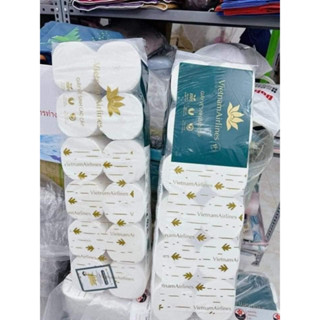 Bịch 12 cuộn giấy vệ sinh cao cấp tặng 1 gói giấy ăn khổ to