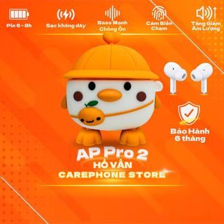 ( Tặng Ốp) Tai Nghe Bluetooth Không Dây AP hổ vằn Định Vị Đổi Tên,Tự Động Kết Nối Cảm Ứng , Cảm Ứng Đa Điểm -CarePhone