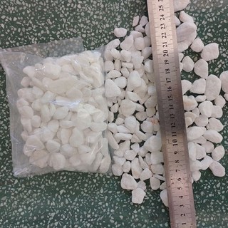 0.5kg sỏi trắng trang trí phủ mặt chậu