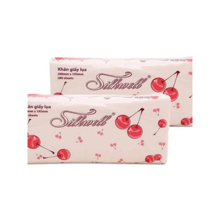 Giấy ăn rút lụa khổ lớn Chery Silkwell
