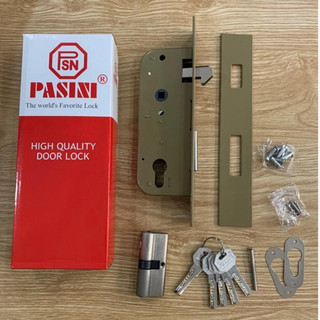 Bộ khoá cửa sắt Pasini chính hãng