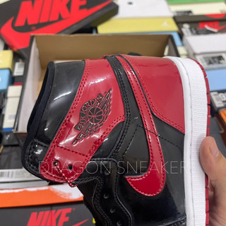 Giày Air Jordan 1 Patent Bred