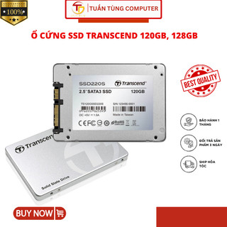 Ổ cứng Ssd transcend 128gb Bảo hành 1 Tháng - Phụ kiện máy tính hàng chính hãng